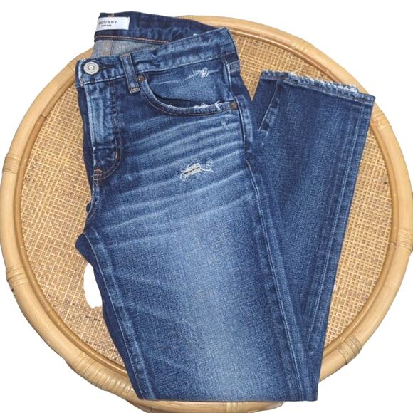 Moussy Vintage Skinny Jeans Faded Medium Wash Denim Women's Size 26 - Picture 2 of 8